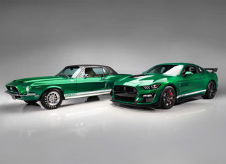 Restored ‘Green Hornet’ and ‘Little Red’ Debuting at Barrett-Jackson Green Hornet Little Red 1967 Shelby GT500 Prototype Barrett-Jackson