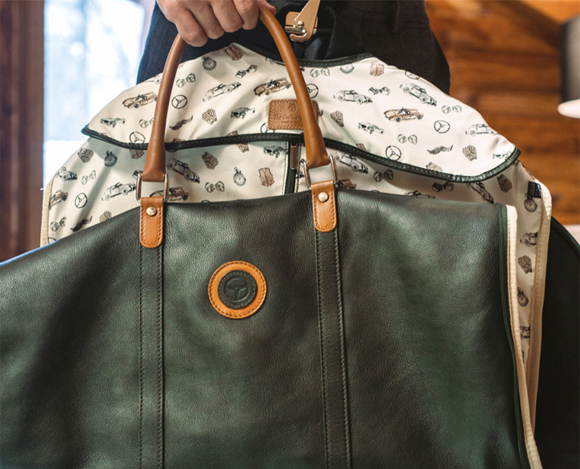 Custom Finished Travel Bag Sets for the Gentleman Driver The Outlierman