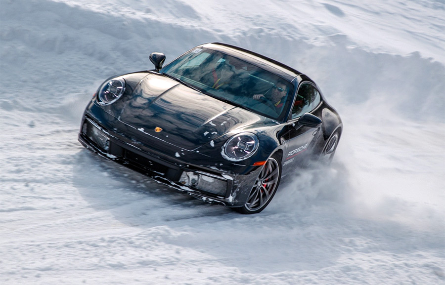 Porsches On Ice