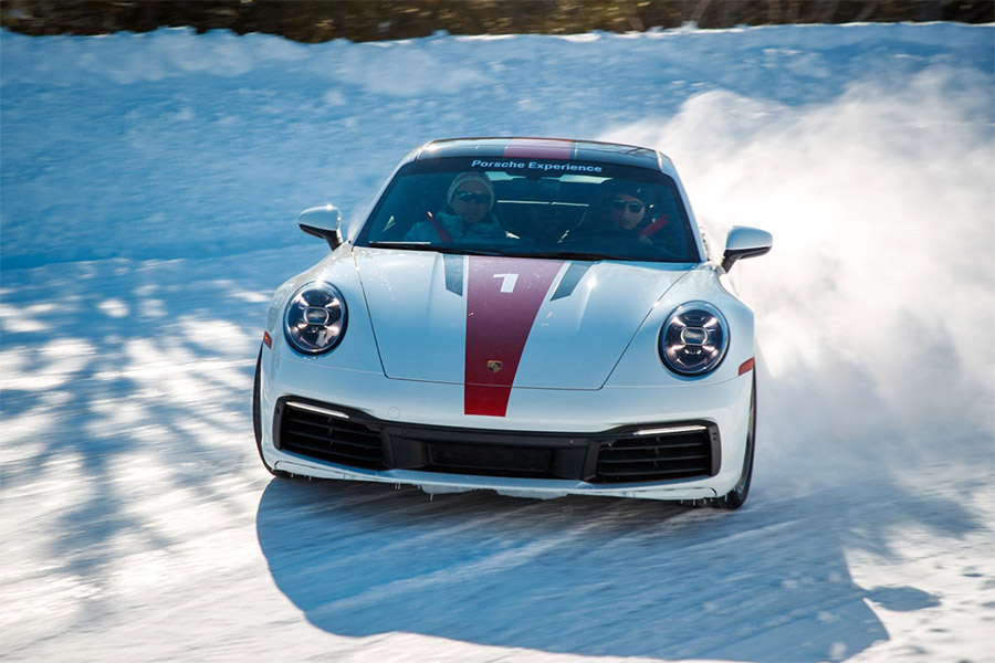 Porsches On Ice