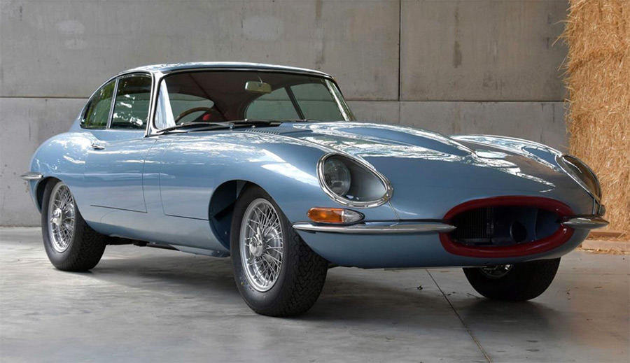 A Long Way from the Barn: 1964 E-Type Restored to Perfect Condition
