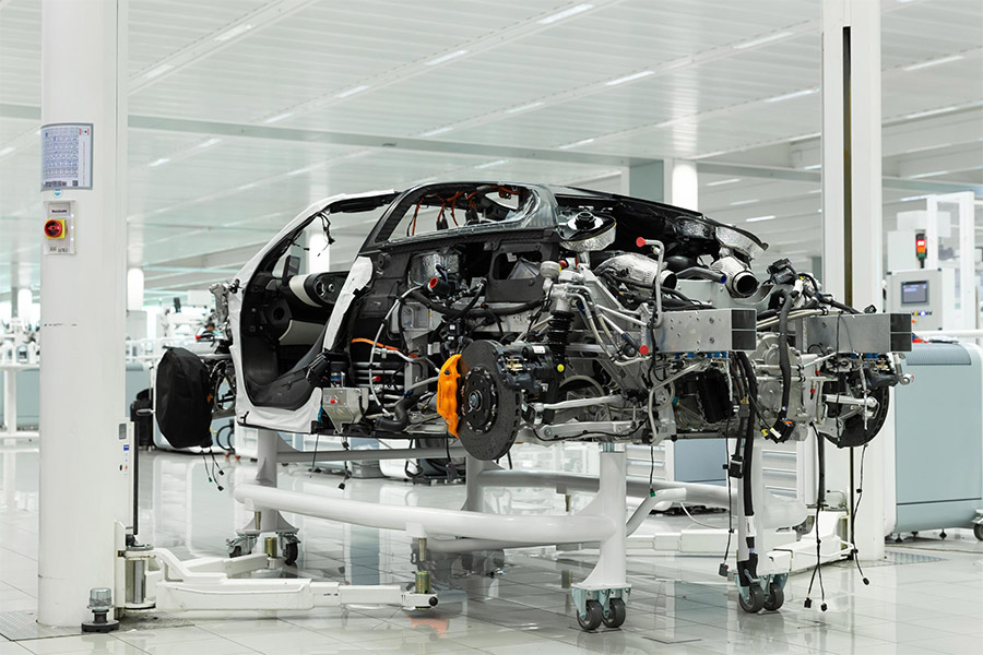 McLaren Speedtail Electric Drive Battery Technology