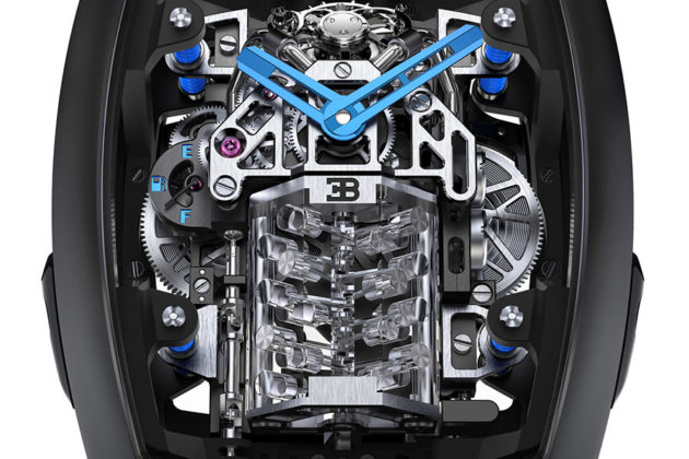 Exclusive Bugatti Timepiece With Its Own Tiny W16 Engine