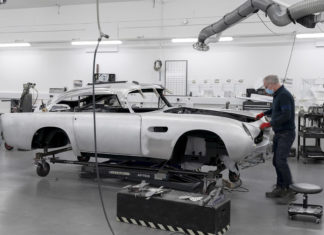Limited Aston Martin DB5 Goldfinger Continuation Cars Start Production Aston Martin DB5 Goldfinger Continuation