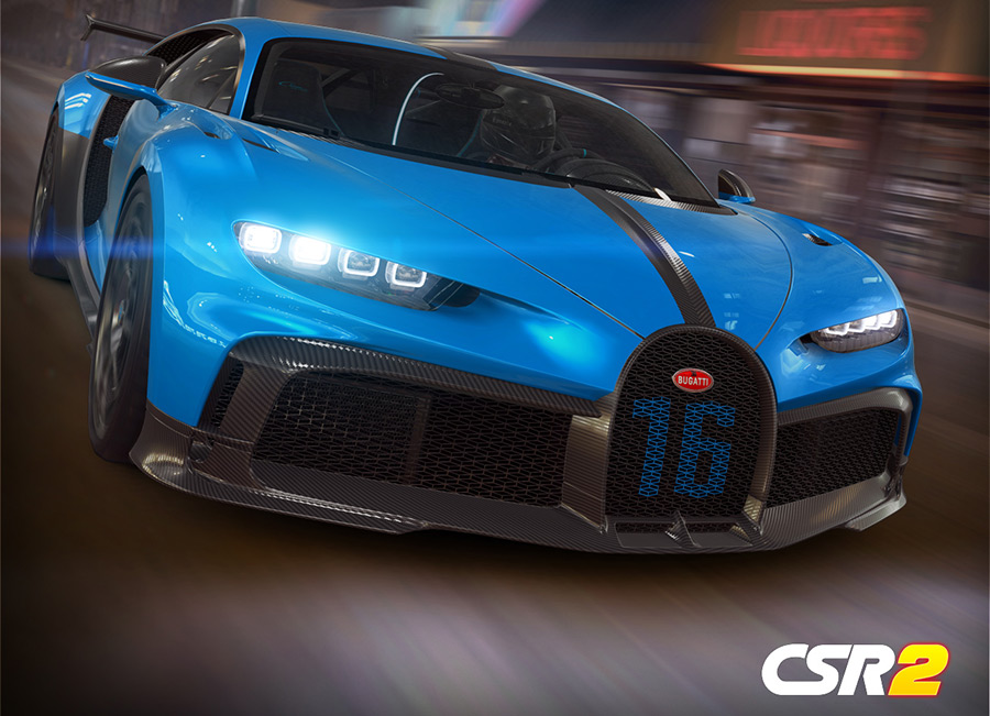 Bugatti Chiron Pur Sport CSR Racing 2