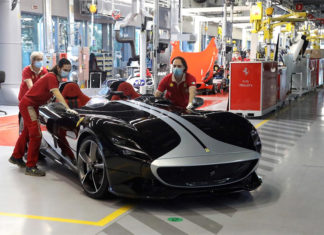 Ferrari Restarts Its Production Ferrari Restarts Production