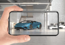 Lamborghini Huracán EVO Rear-Wheel Drive Spyder Augmented Reality Launch