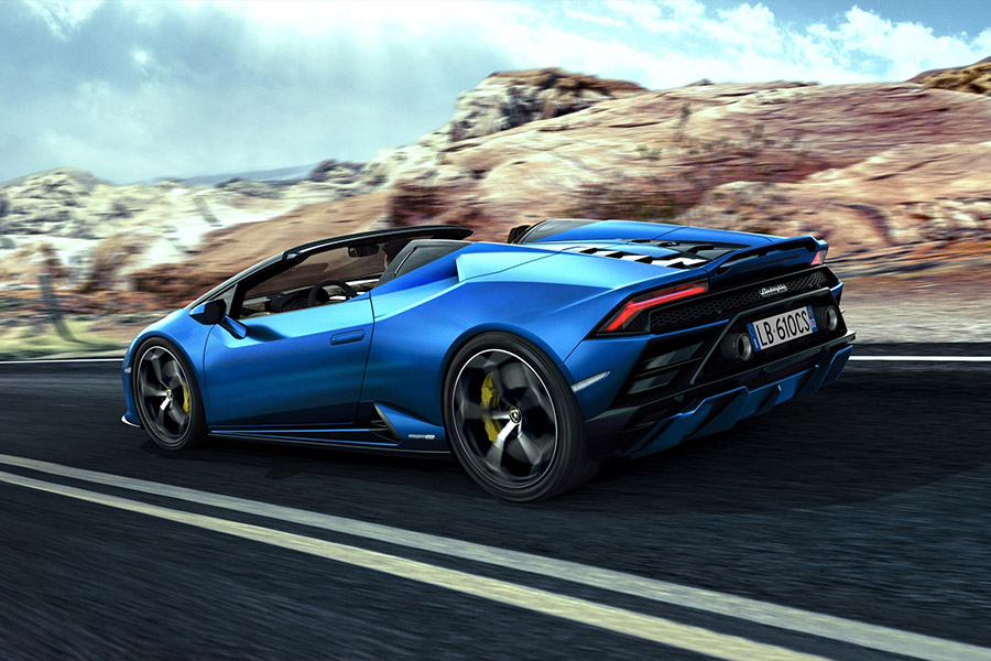 Lamborghini Huracán EVO Rear-Wheel Drive Spyder Details