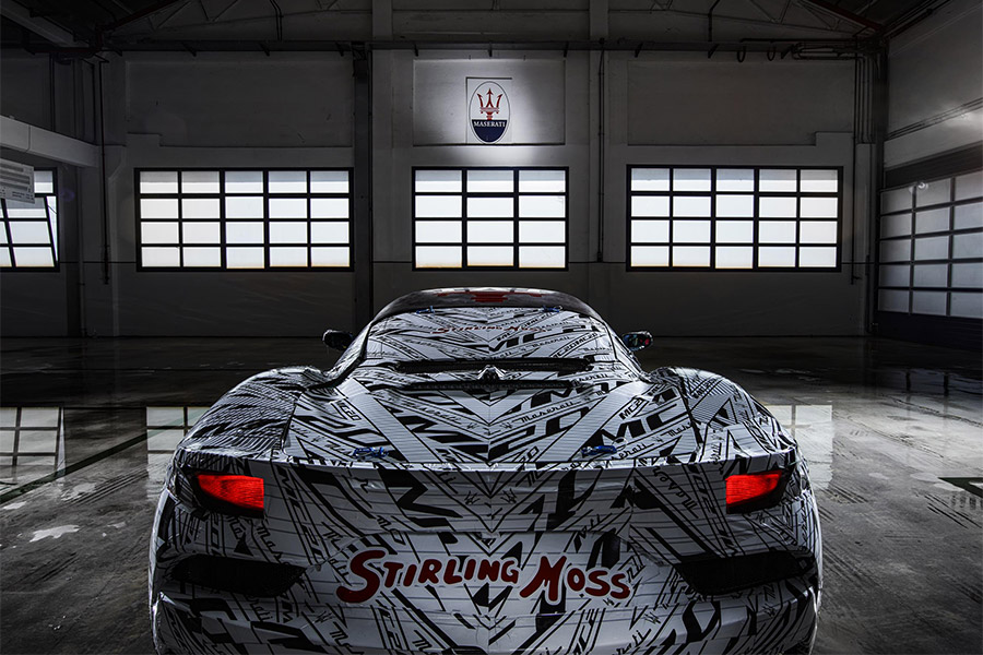 Maserati MC20 Super Sportscar Dedicated to Sir Stirling Moss