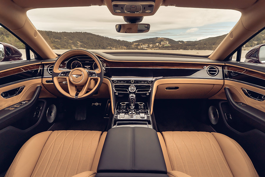 Bentley Rotating Display Flying Spur Continental GT