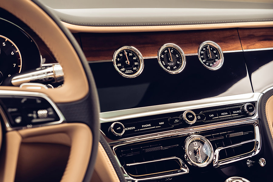 Bentley Rotating Display Flying Spur Continental GT