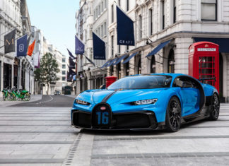 Bugatti Chiron Pur Sport European Tour