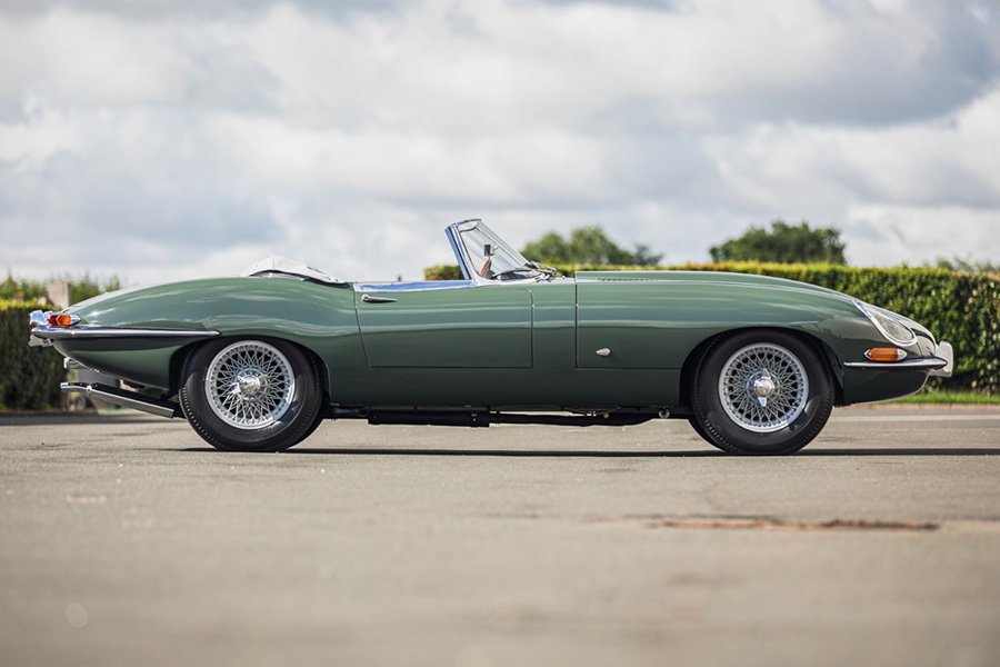 1961 Jaguar E-Type Roadster Silverstone Live Online Auction