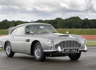 First Aston Martin DB5 Goldfinger Continuation Rolls Off the Line Aston Martin DB5 Goldfinger Continuation