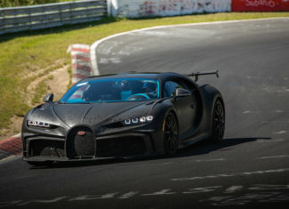 Chiron Pur Sport – final handling tests on the Nordschleife