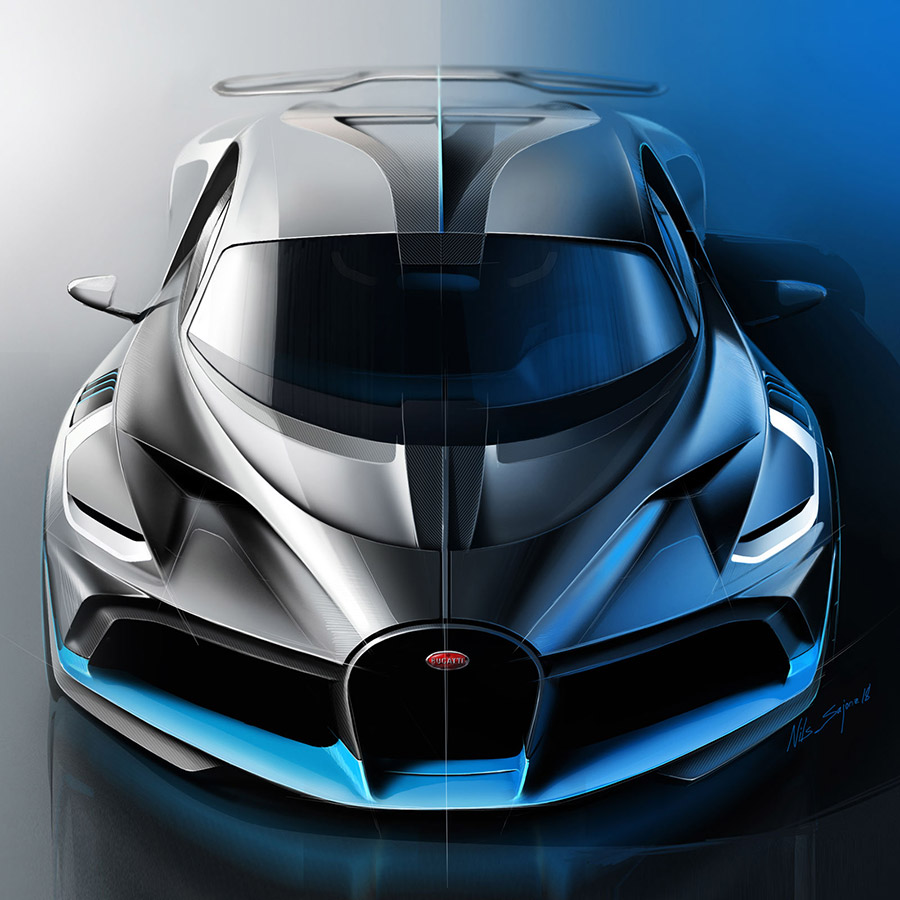 Bugatti Digital Design Process