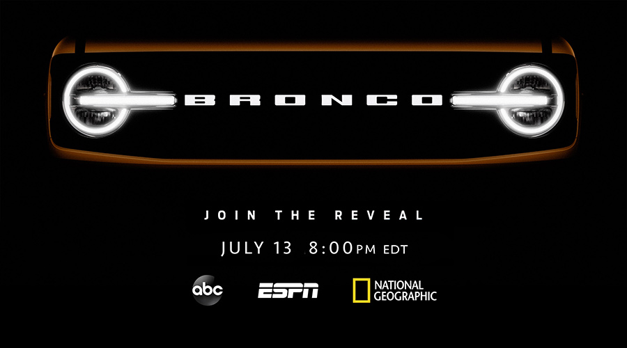 All-New Ford Bronco Adventure Vehicles