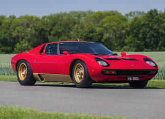 Lamborghini Miura SV Silverstone Classic Live Online Auction