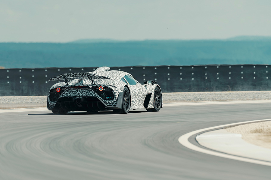 Mercedes-AMG Project ONE Testing Hybrid Engine