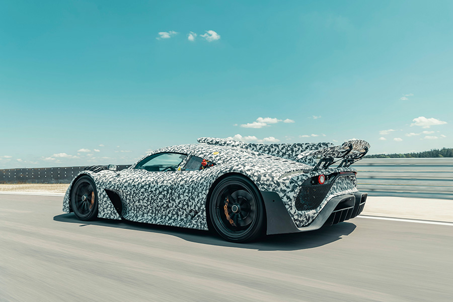 Mercedes-AMG Project ONE Testing Hybrid Engine