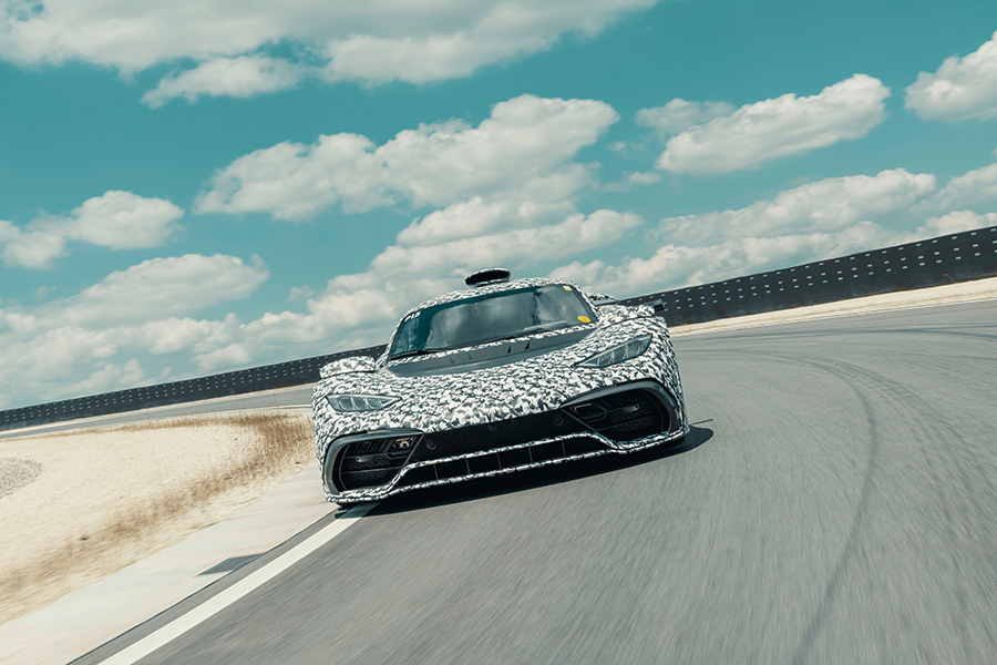 Mercedes-AMG Project ONE Testing Hybrid Engine