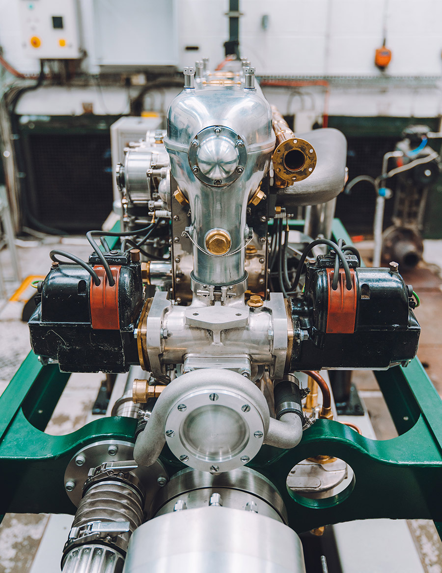 Bentley Blower Engine Testing