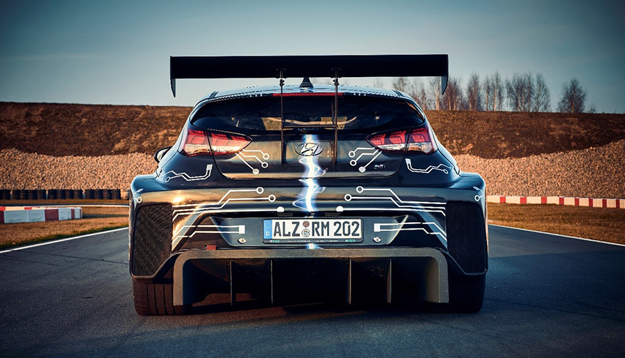 Hyundai RM20e Racing Midship Sports Car Prototype