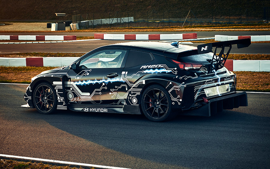 Hyundai RM20e Racing Midship Sports Car Prototype