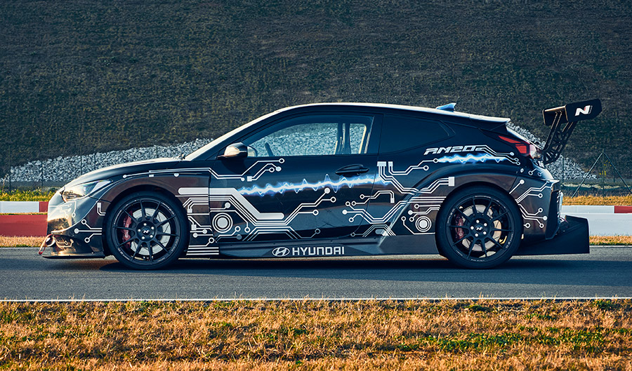 Hyundai RM20e Racing Midship Sports Car Prototype