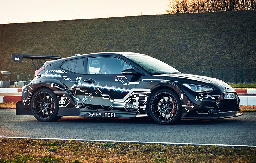 Hyundai RM20e Racing Midship Sports Car Prototype