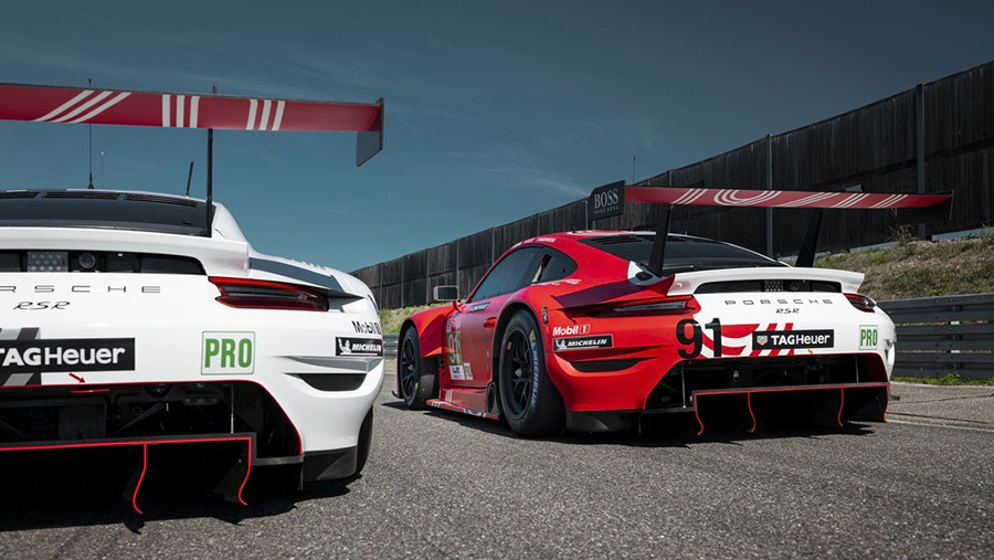Porsche 911 RSR Le Mans Liveries