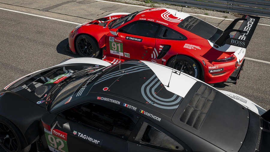 Porsche 911 RSR Le Mans Liveries
