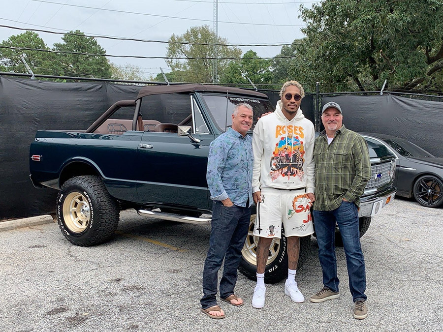 Rapper Future Ringbrothers K5 Blazer