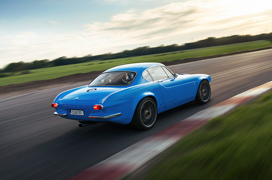 The Volvo P1800 Cyan is an Interpretation of the Iconic ...