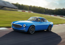 Revealing the Volvo P1800 Cyan