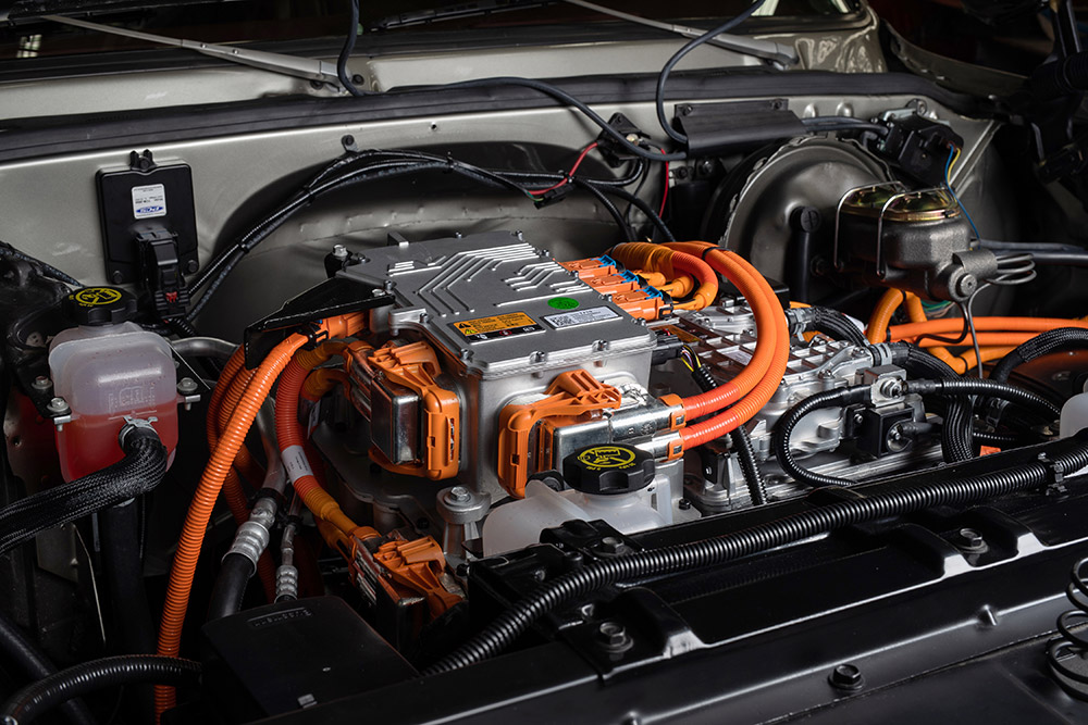 1977 Chevrolet K5 Blazer Electric Propulsion SEMA 360