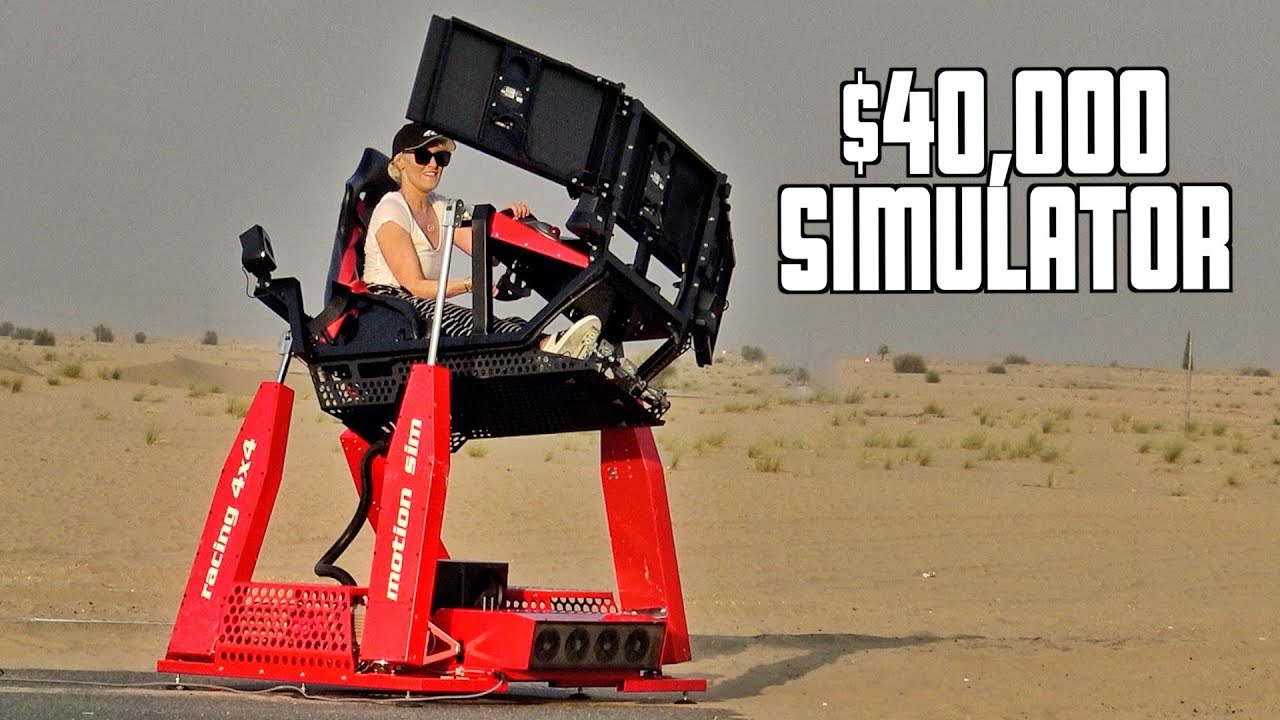 Most Extreme 4D Racing Simulator Tested! - Supercar Blondie