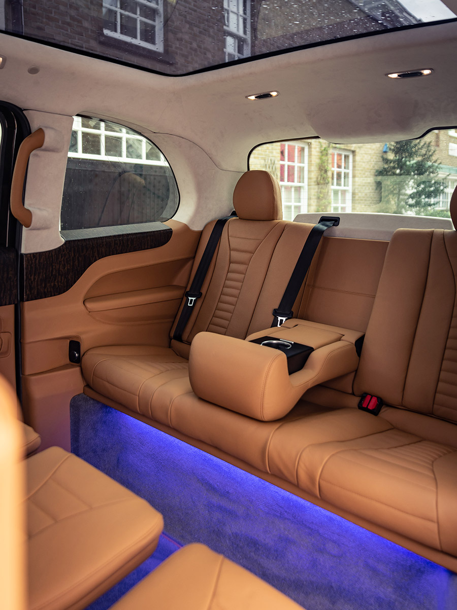 Sutton Bespoke luxurious London taxis