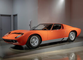 Iconic Lamborghini Petersen Automotive Museum Exhibit