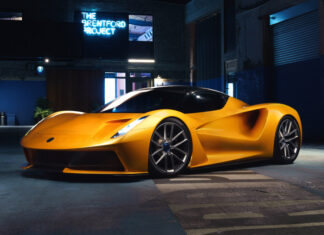 Lotus celebrates as the Evija wins at the 2020 MUSE Global Design Awards