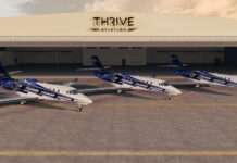 Textron Aviation and Thrive Aviation Cessna Citation Sovereign+ business jets