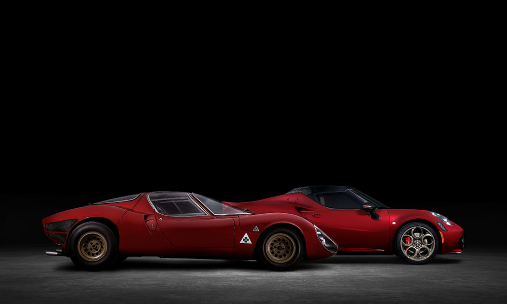 Alfa Romeo Announces 4C Spider 33 Stradale Tributo