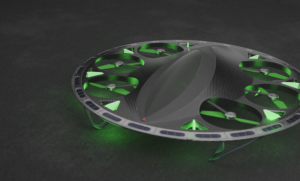 Daymak Avvenire Skyrider Personal Flying Vehicle