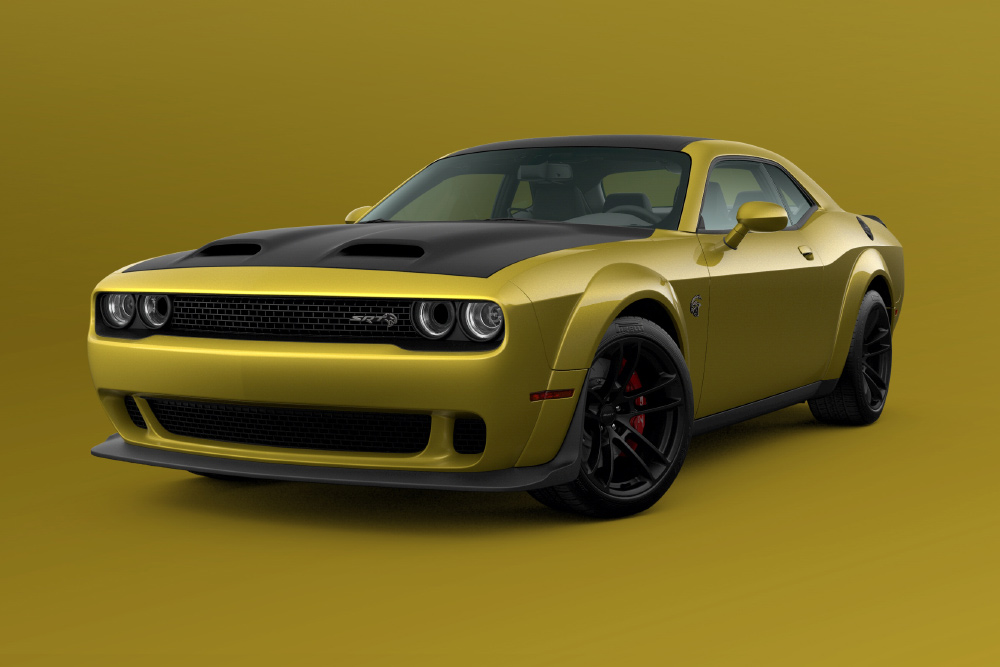 2021 Dodge Challenger Gold Rush exterior paint color