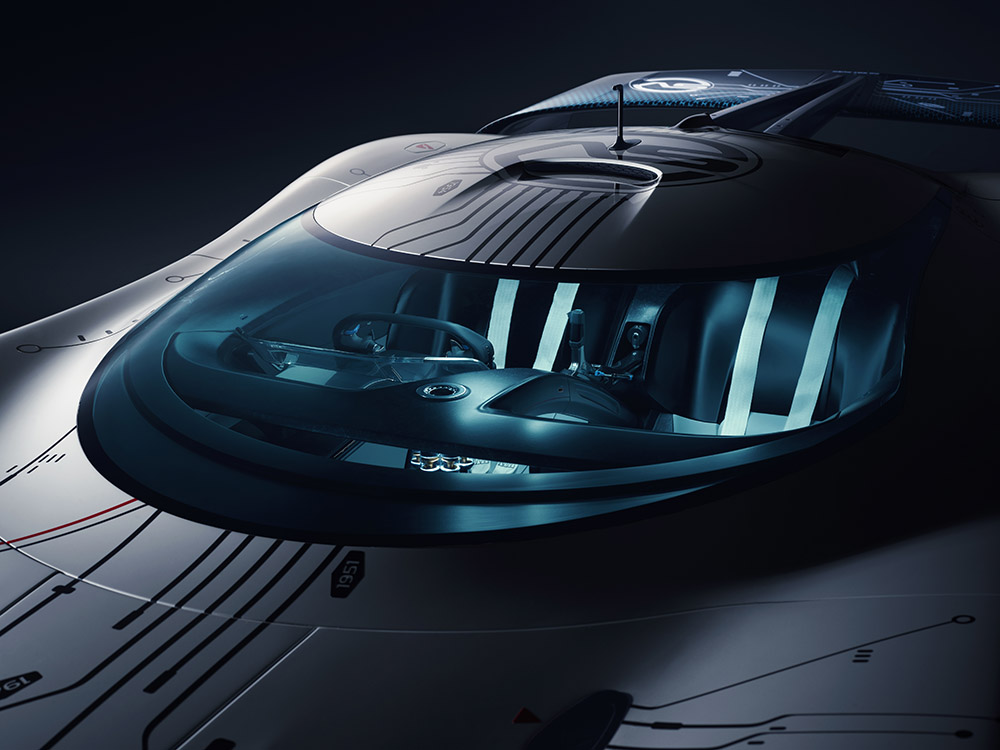 Jaguar Vision Gran Turismo SV Gaming Racer