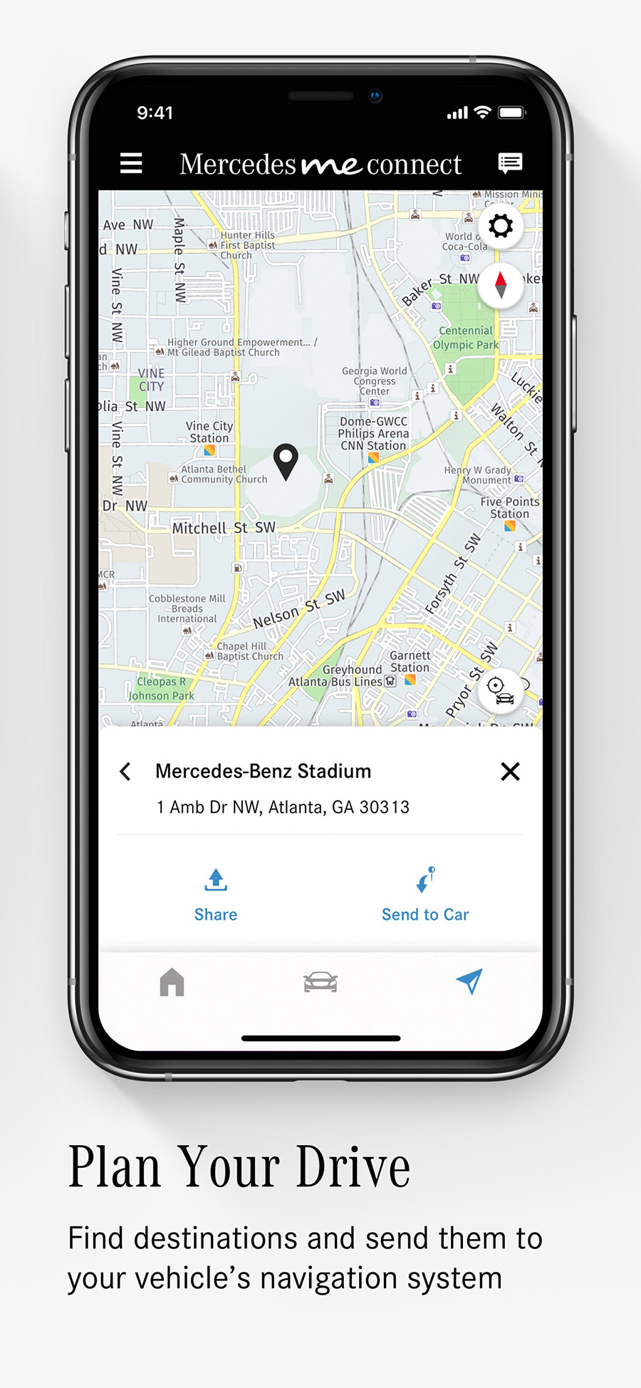 Mercedes me connect app