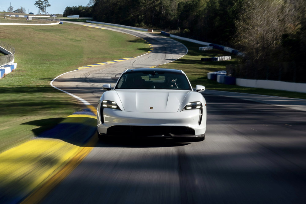 Porsche Taycan Turbo S Sets EV Lap record at Road Atlanta