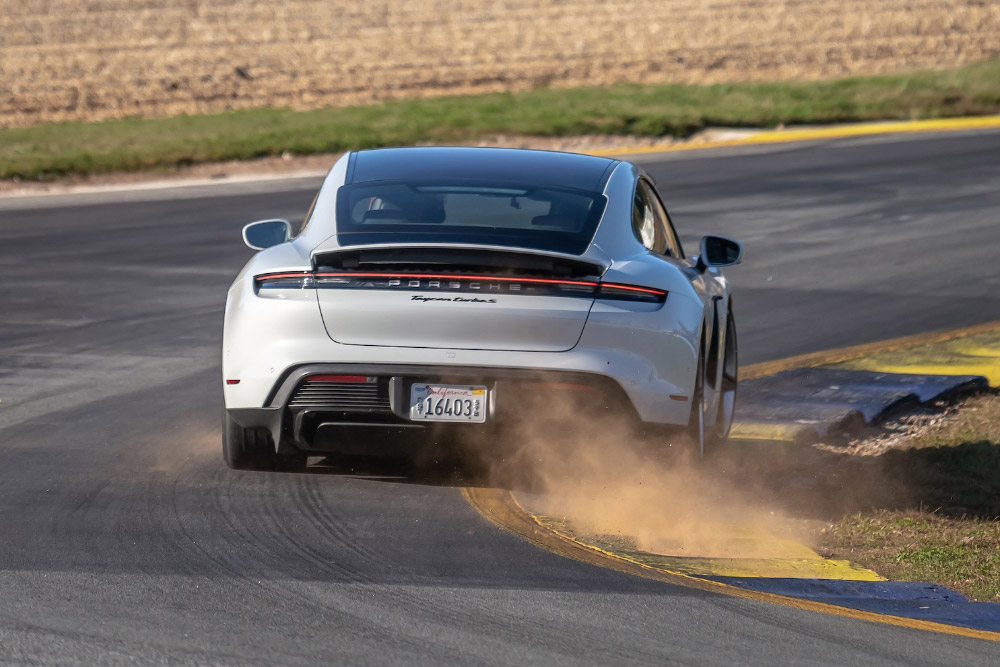 Porsche Taycan Turbo S Sets EV Lap record at Road Atlanta