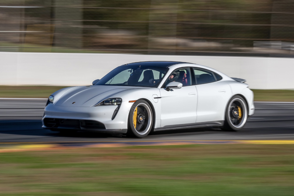 Porsche Taycan Turbo S Sets EV Lap record at Road Atlanta