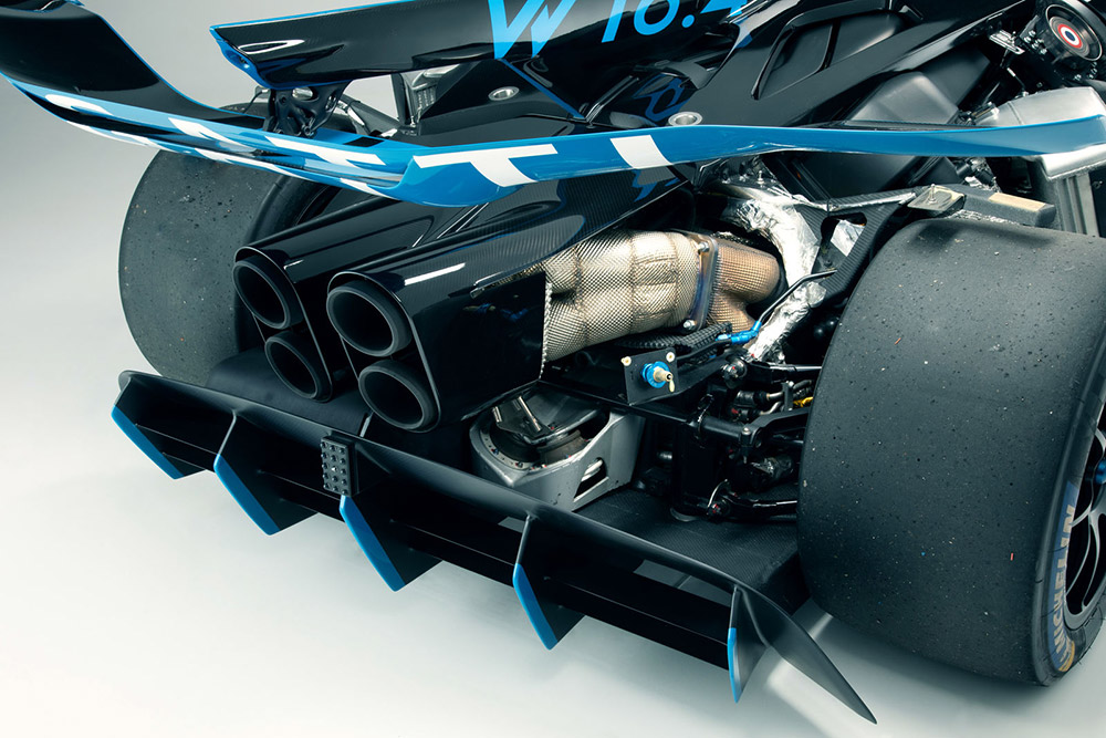 Bugatti Bolide 3D-Printed Components